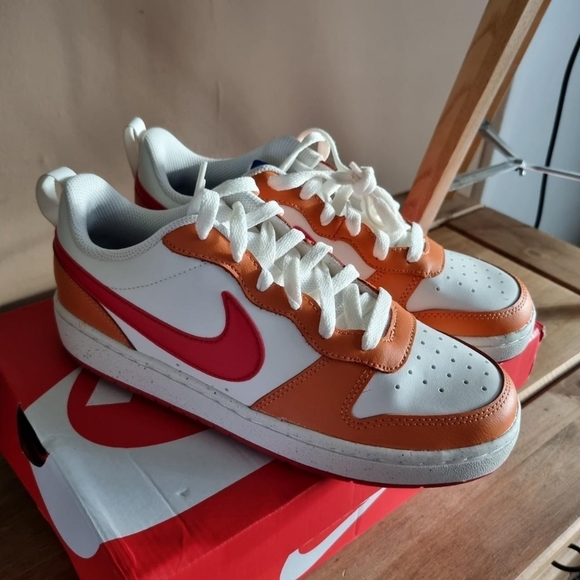 Nike court borough BQ5448-119 hot curry Uk 6Bnwb - Picture 2 of 4